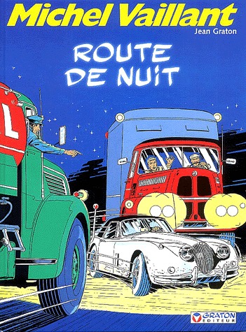 couverture, jaquette Michel Vaillant 4  - Route de nuit (Graton) BD