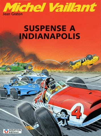 couverture, jaquette Michel Vaillant 11  - Suspens à Indianapolis (Graton) BD