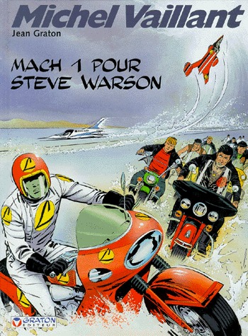couverture, jaquette Michel Vaillant 14  - Mach 1 pour Steve Warson (Graton) BD