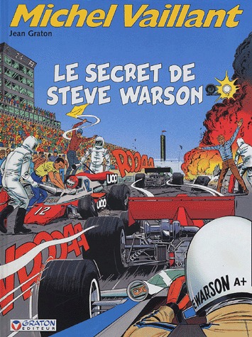 couverture, jaquette Michel Vaillant 28  - Le secret de Steve Warson (Graton) BD