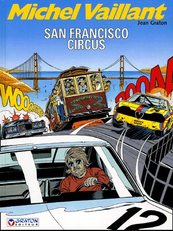 couverture, jaquette Michel Vaillant 29  - San Francisco Circus (Graton) BD