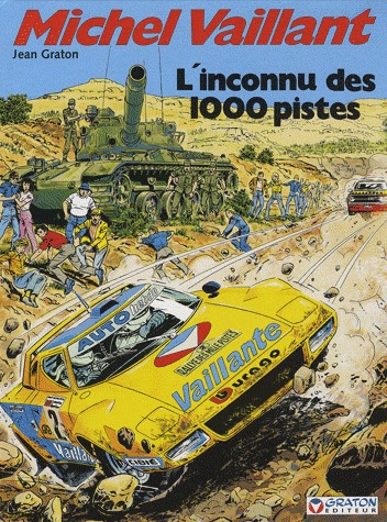 couverture, jaquette Michel Vaillant 37  - L'inconnu des 1000 pistes (Graton) BD