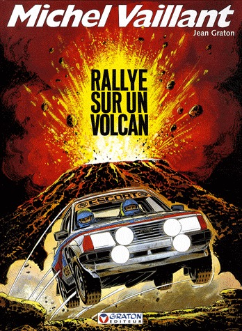 couverture, jaquette Michel Vaillant 39  - Rallye sur un volcan (Graton) BD