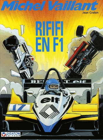 couverture, jaquette Michel Vaillant 40  - Rififi en F1 (Graton) BD
