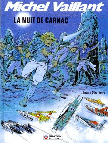 couverture, jaquette Michel Vaillant 53  - La nuit du carnac (Graton) BD
