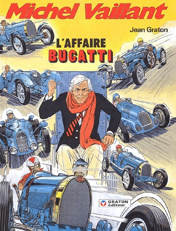 couverture, jaquette Michel Vaillant 54  - L'affaire Bugatti (Graton) BD