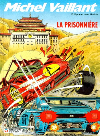 couverture, jaquette Michel Vaillant 59  - La prisonnière (Graton) BD