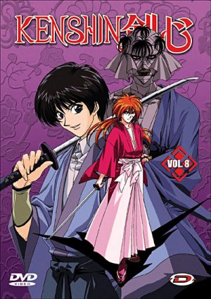 couverture, jaquette Kenshin le Vagabond - Saisons 1 et 2 8 UNITE  -  VOSTF (Dybex) Série TV animée