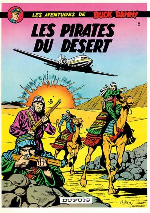 couverture, jaquette Buck Danny 8  - Les pirates du désert (dupuis) BD