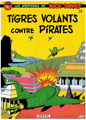 couverture, jaquette Buck Danny 28  - Tigres volants contre pirates (dupuis) BD