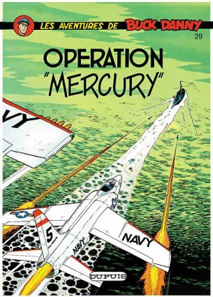 couverture, jaquette Buck Danny 29  - Opération Mercury (dupuis) BD
