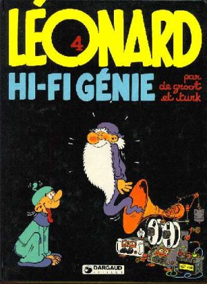 couverture, jaquette Léonard 4  - Hi-Fi Génie (dargaud) BD