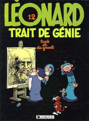 couverture, jaquette Léonard 12  - Trait de génie (dargaud) BD