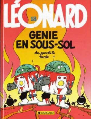 couverture, jaquette Léonard 18  - Génie en sous-sol (dargaud) BD