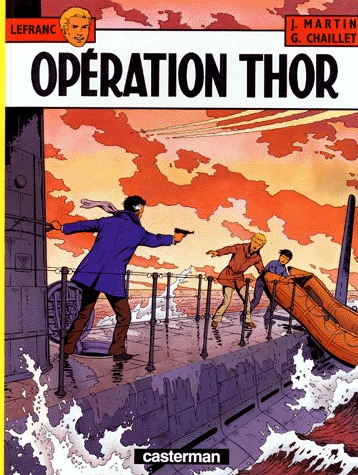 couverture, jaquette Lefranc 6  - Opération Thorsimple 1984 (casterman bd) BD