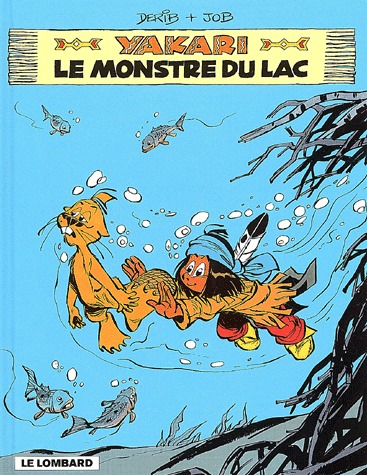 couverture, jaquette Yakari 17  - Le monstre du lac (le lombard) BD