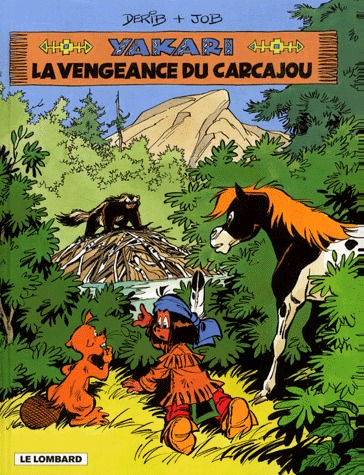 couverture, jaquette Yakari 26  - La vengeance du carcajou (le lombard) BD