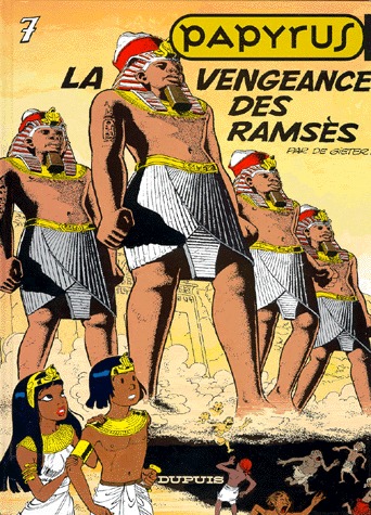 couverture, jaquette Papyrus 7  - La vengeance des Ramsès (dupuis) BD