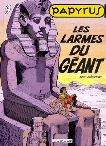 couverture, jaquette Papyrus 9  - Les larmes du géant (dupuis) BD
