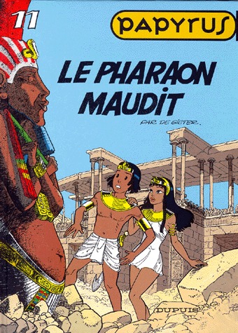 couverture, jaquette Papyrus 11  - Le pharaon maudit (dupuis) BD