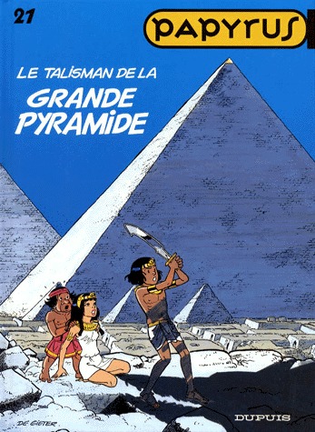 couverture, jaquette Papyrus 21  - Le talisman de la grande pyramide (dupuis) BD