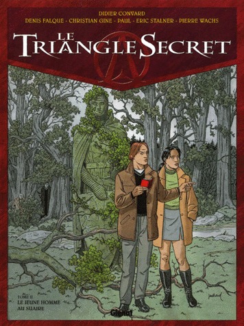 couverture, jaquette Le triangle secret 2  - Le jeune homme au suaire (glénat bd) BD