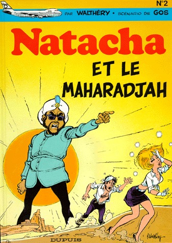 couverture, jaquette Natacha 2  - Natacha et le Maharadjah (dupuis) BD
