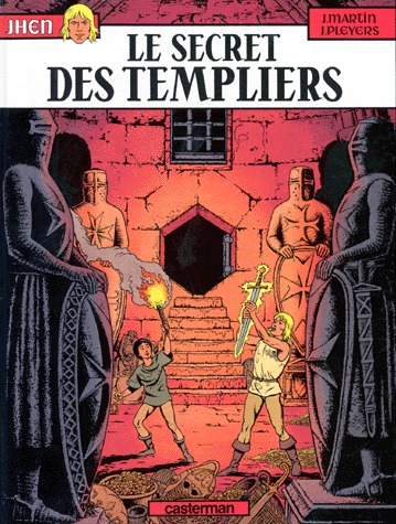 couverture, jaquette Jhen 8  - Le secret des Templiers (casterman bd) BD