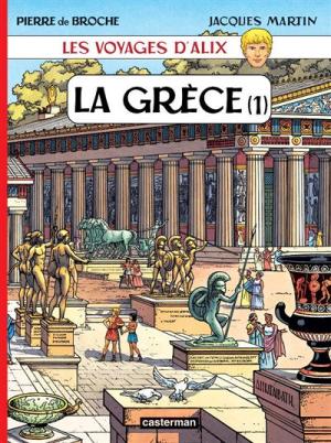 couverture, jaquette Les voyages d'Alix 3  - La Grèce (1) (casterman bd) BD