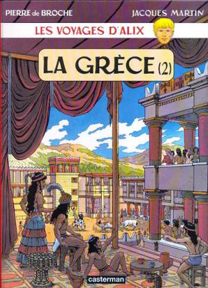 couverture, jaquette Les voyages d'Alix 5  - La Grèce (2) (casterman bd) BD