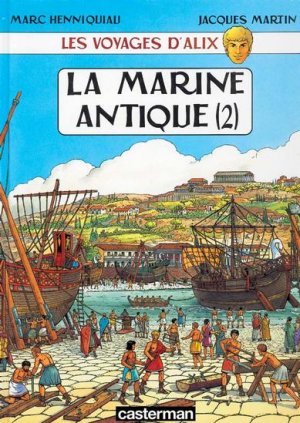 couverture, jaquette Les voyages d'Alix 7  - La marine antique (2) (casterman bd) BD