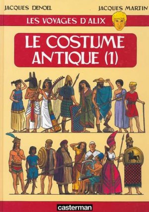 couverture, jaquette Les voyages d'Alix 6  - Le costume antique (I) (casterman bd) BD