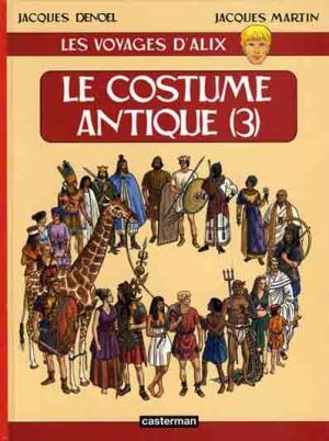 couverture, jaquette Les voyages d'Alix 13  - Le costume antique (3) (casterman bd) BD