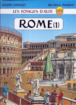 couverture, jaquette Les voyages d'Alix 2  - Rome (1) (casterman bd) BD