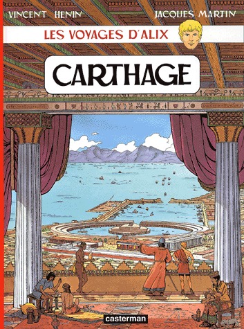 couverture, jaquette Les voyages d'Alix 11  - Carthage (casterman bd) BD