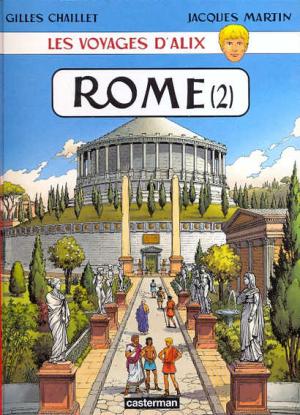 couverture, jaquette Les voyages d'Alix 8  - Rome (2) (casterman bd) BD
