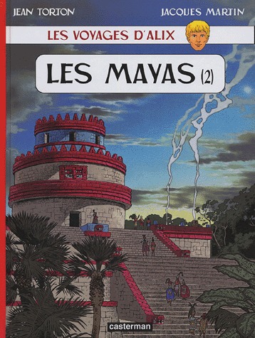 couverture, jaquette Les voyages d'Alix 21  - Les Mayas (2) (casterman bd) BD