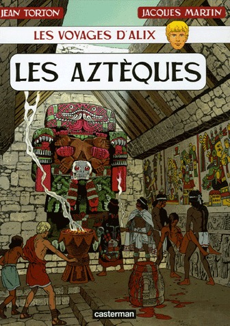 couverture, jaquette Les voyages d'Alix 22  - Les Aztèques (casterman bd) BD