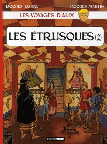 couverture, jaquette Les voyages d'Alix 26  - Les Etrusques (2) (casterman bd) BD