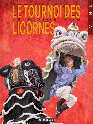 couverture, jaquette Le moine fou 9  - Le tournoi des licornessimple 1992 (dargaud) BD