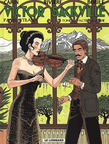 couverture, jaquette Victor Sackville 8  - Pavel Strana - Pacte à Lucerne (2/2) (editions du lombard) BD