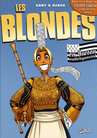 couverture, jaquette Les blondes 2  - Les blondes en breton ar Melegananezedhors série (soleil bd) BD