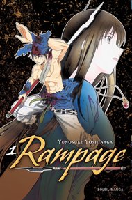 couverture, jaquette Rampage 1  (soleil manga) Manga