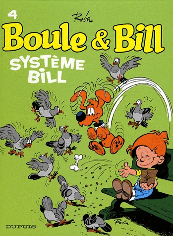 couverture, jaquette Boule et Bill 4  - Système BillRéédition (dupuis) BD