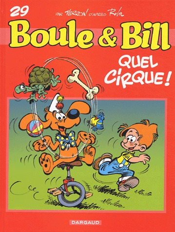 couverture, jaquette Boule et Bill 29  - Quel cirque !simple 2001 (dargaud) BD