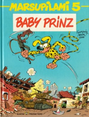 couverture, jaquette Marsupilami 5  - Baby Prinzsimple 1989 (Marsu Productions) BD