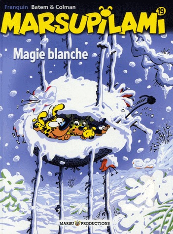 couverture, jaquette Marsupilami 19  - Magie blanchesimple 1989 (Marsu Productions) BD
