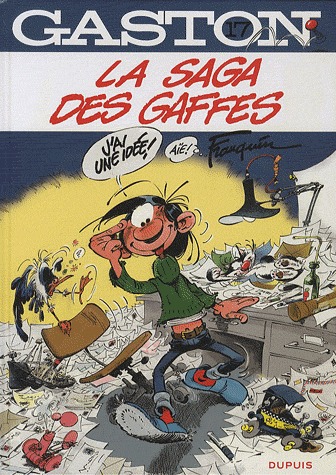 couverture, jaquette Gaston 17  - La saga des gaffesRéédition (2009) (dupuis) BD