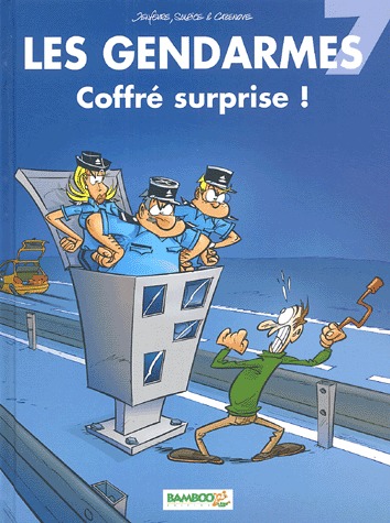 couverture, jaquette Les gendarmes 7  - Coffré surprise ! (bamboo) BD