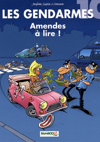 couverture, jaquette Les gendarmes 10  - Amendes à lire ! (bamboo) BD